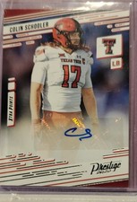 2022 Chronicles Draft Picks - Prestige Xtra Points Signatures Colin Schooler