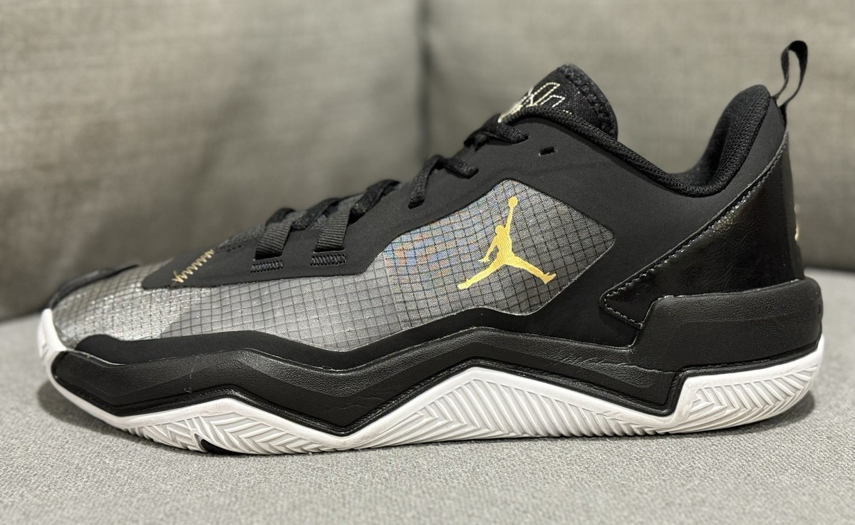 Nike Air Jordan One Take 4 Men's Size US 13 Black Gray Gold