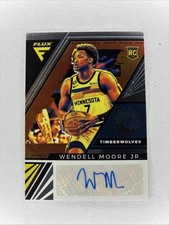 2022-23 Panini Flux - Wendell Moore Jr. Rookie Signatures #FRS-WMH