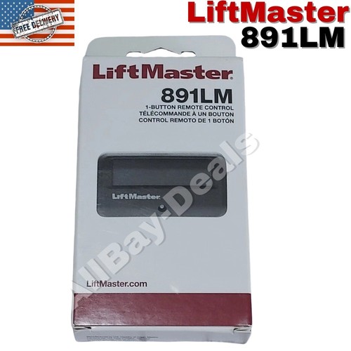 LiftMaster 891LM 1 Button Garage Door Opener Remote Control-NIB | eBay