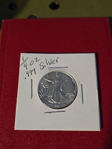 1/4oz .999 Fine Silver Round From Unknown Mint