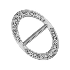 T Shirt Rings Jewelry Clasp Scarf Decoration Clip Buckle Scarves