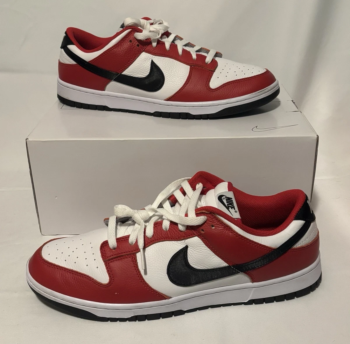 Las mejores ofertas en Nike Dunk Low White Black Red | eBay