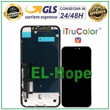 DISPLAY LCD iTruColor HD INCELL PER APPLE IPHONE XR TOUCH SCREEN SCHERMO MONITOR