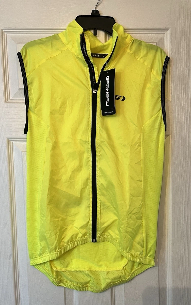 Gilet De Cyclisme Vintage Louis Garneau – Vert – Taille L – Coupe-vent