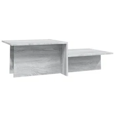 Coffee Table Gray sonoma Engineered wood Medium Simple vidaXL