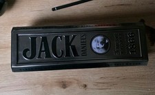 Jack Daniels Blechdose, Sammeldose, Werbung, Dekoration, Pr&auml;sentbox ohne Flasche