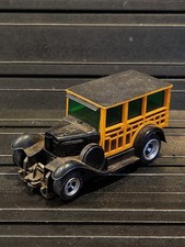 Aurora AFX No. 1920 '29 MODEL "A" FORD WOODIE HO Slot Car