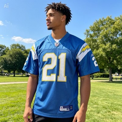 Vintage NFL Reebok Jersey   Chargers #21