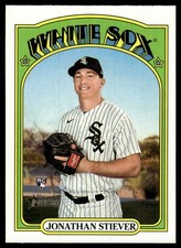 2021 TOPPS HERITAGE JONATHAN STIEVER #536 RC CHICAGO WHITE SOX 7126