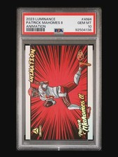 2023 PANINI LUMINANCE ANIMATION #ANI4 PATRICK MAHOMES II PSA 10