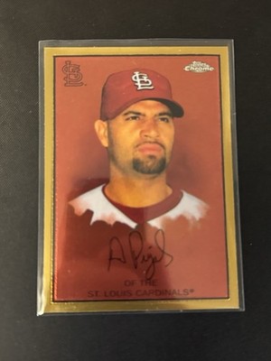 2008 Topps Chrome Albert Pujols St. Louis Cardinals TCCP1 Insert Target T205