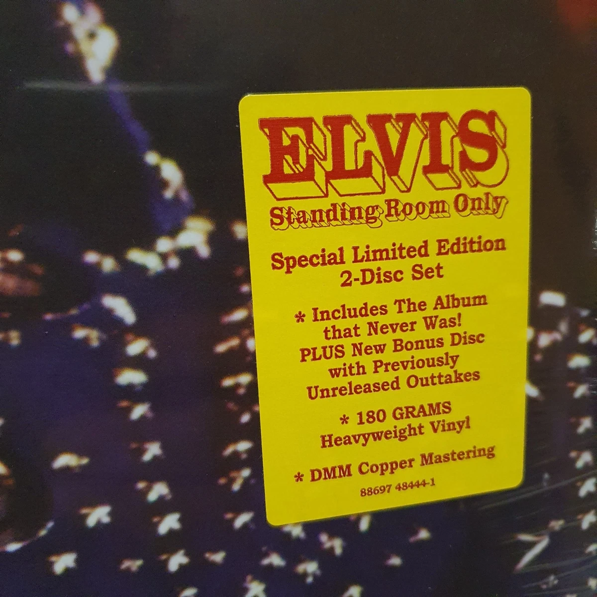ELVIS PRESLEY "STANDING ROOM ONLY" 2009 FTD 2LP SEALED WITH HYPE. UBER RARE!