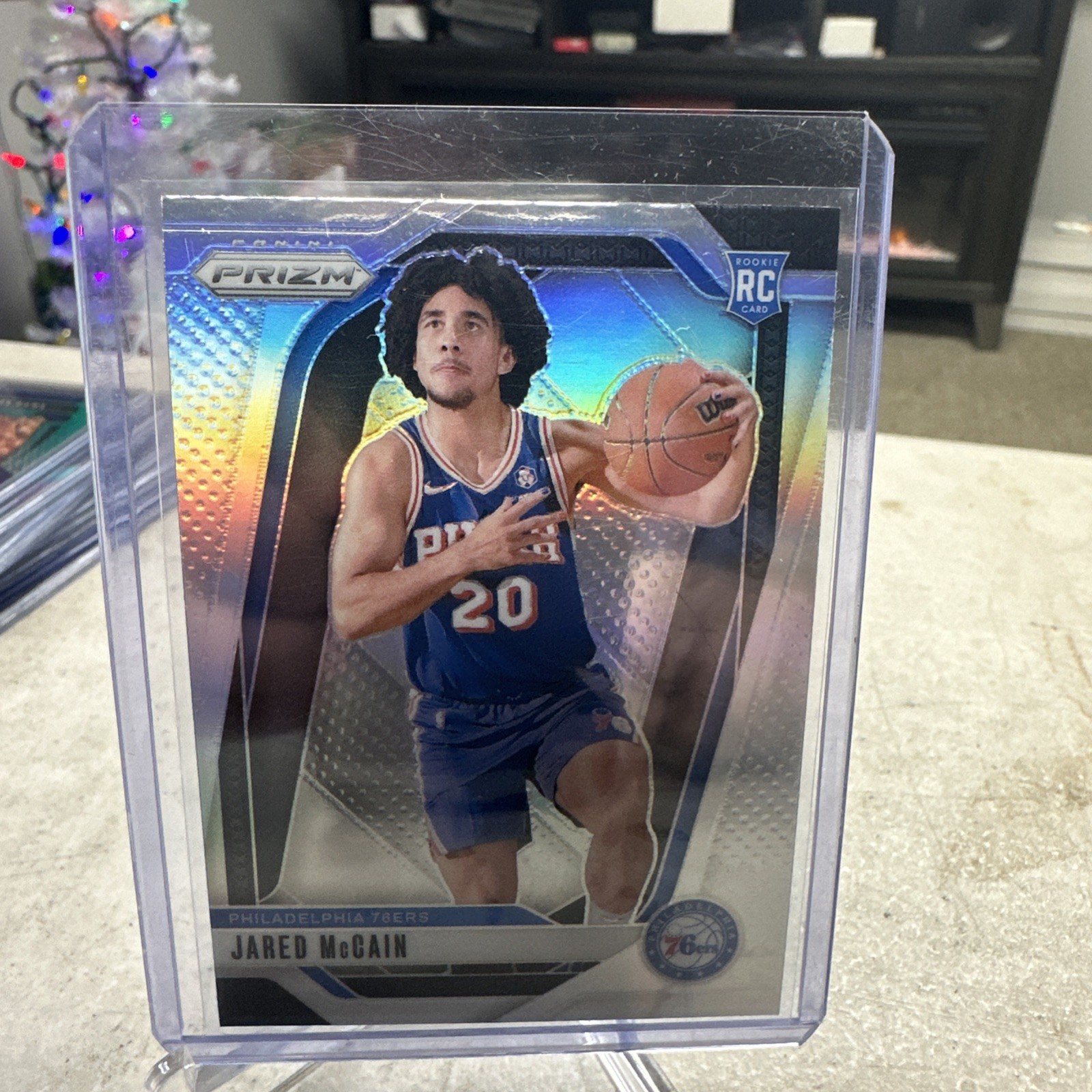 2024-25 Panini Prizm - Jared McCain #222 Silver Prizm (RC)