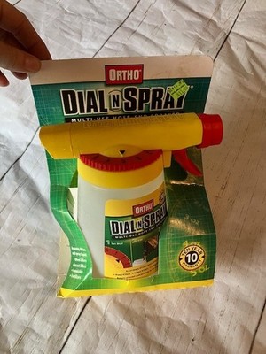 NEW Ortho Dial N Spray Multi Use Hose End Sprayer Garden Lawn