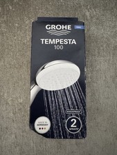 Grohe Tempesta 100 Shower Head 28422002 – 2 Spray – New (Box Damaged) RRP £40