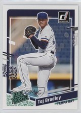 2023 Panini Donruss Rated Prospect Taj Bradley #55 1n0