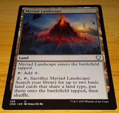 Magic the Gathering Myriad Landscape Wilds of Eldraine Commander MTG UC 159 Reg.