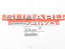 Oem 2012-2018 Subaru Impreza Wrx Sti Rear Trunk Emblem Nameplate 93079fj050