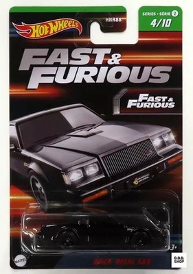 1/64 Buick Regal GNX Black Hot Wheels Fast & Furious