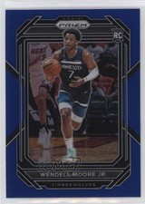 2022-23 Panini Prizm Blue Prizm 134/199 Wendell Moore Jr #221 n0c