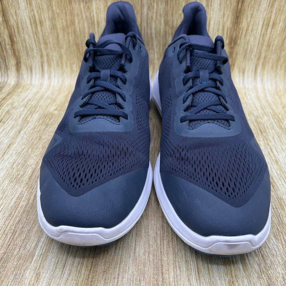 FootJoy Flex Men's Size 14 M Blue Golf Shoes Spikeless Sneakers Athletic 56140 - Image 2 of 4