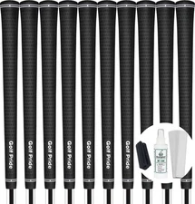 Golf Pride Tour Velvet Grips Standard Size - Set of 10 - Grip Kit Included!