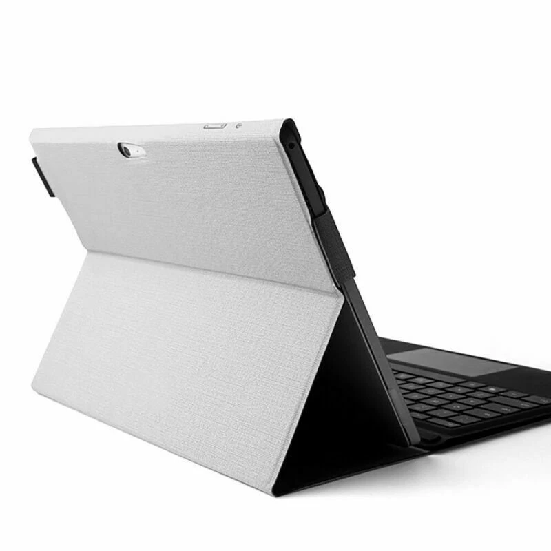PU Leather Folding Stand Protective Cover Case For Microsoft Surface Pro 4/5/6 B - Image 2 of 4