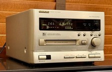 ONKYO MD-185X MiniDisc MD Recorder Deck 20bit Processing Serviced FullyFunction