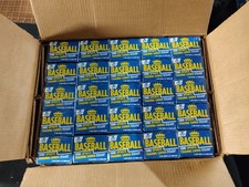 1990 Fleer Baseball Update Trading Cards 10th Anniv. - Open Case 50 Sealed Boxes