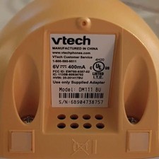 vTech Baby Monitor Model DM111