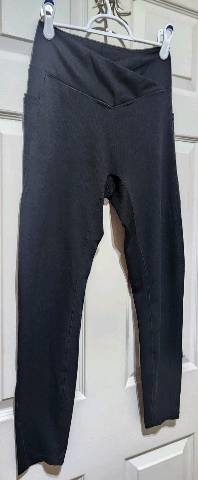 Halara Leggings SoftlyZero Crossover Pockets Wome… - image 5