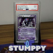 PSA 9 GENGAR ex 108/112 | EX Fire Red Leaf Green Holo Graded Pokemon Card