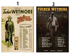 Tucker Wetmore – The Brunette World Tour February–April 2025 Poster