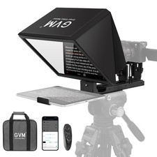 12 Teleprompter for iPad, Tablet, Phone DSLR - Collapsible Kit, Remote