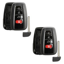 2 Key Fob Remote Suv Shell Case Replacement For Toyota Hyq14fbc 2 Key Fob Remote Suv Shell Case Replacement For Toyota Hyq14fbc