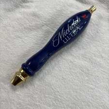 Vintage MICHELOB ULTRA CLASSIC STYLE WOODEN BAR TAP HANDLE BEER KEG MARKER