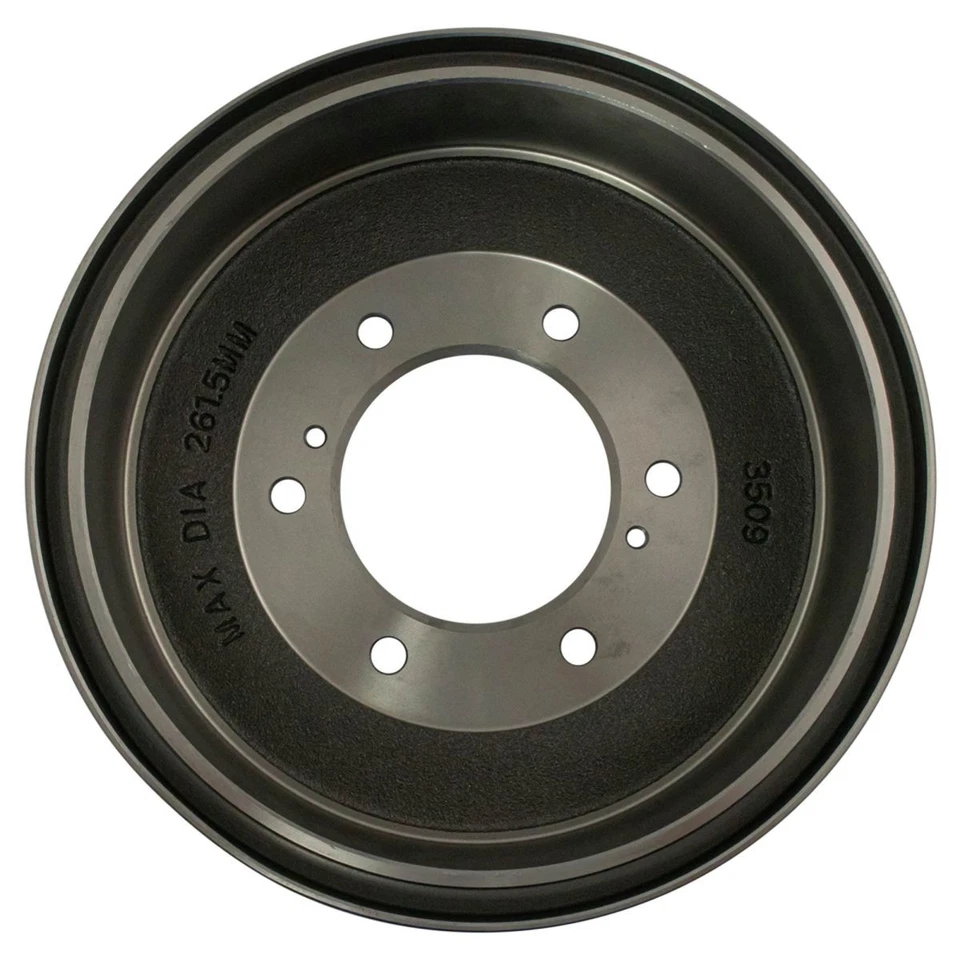 Par de tambor de freno trasero derecho derecho derecho para Nissan D21 carrocería dura Frontier Pathfinder Foto 2 de 4