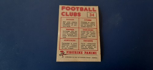 Figurine Panini Football Clubs 1975 con velina - Scegli dall'elenco - Zdjęcie 47 z 421