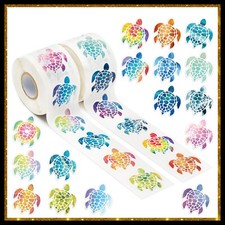 Spring Stickers Turtle Stickers Watercolor