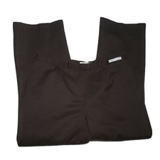 Pendleton Petite Pants Women's 16 Virgin Wool Brown Dress Pants Lined Flat Front