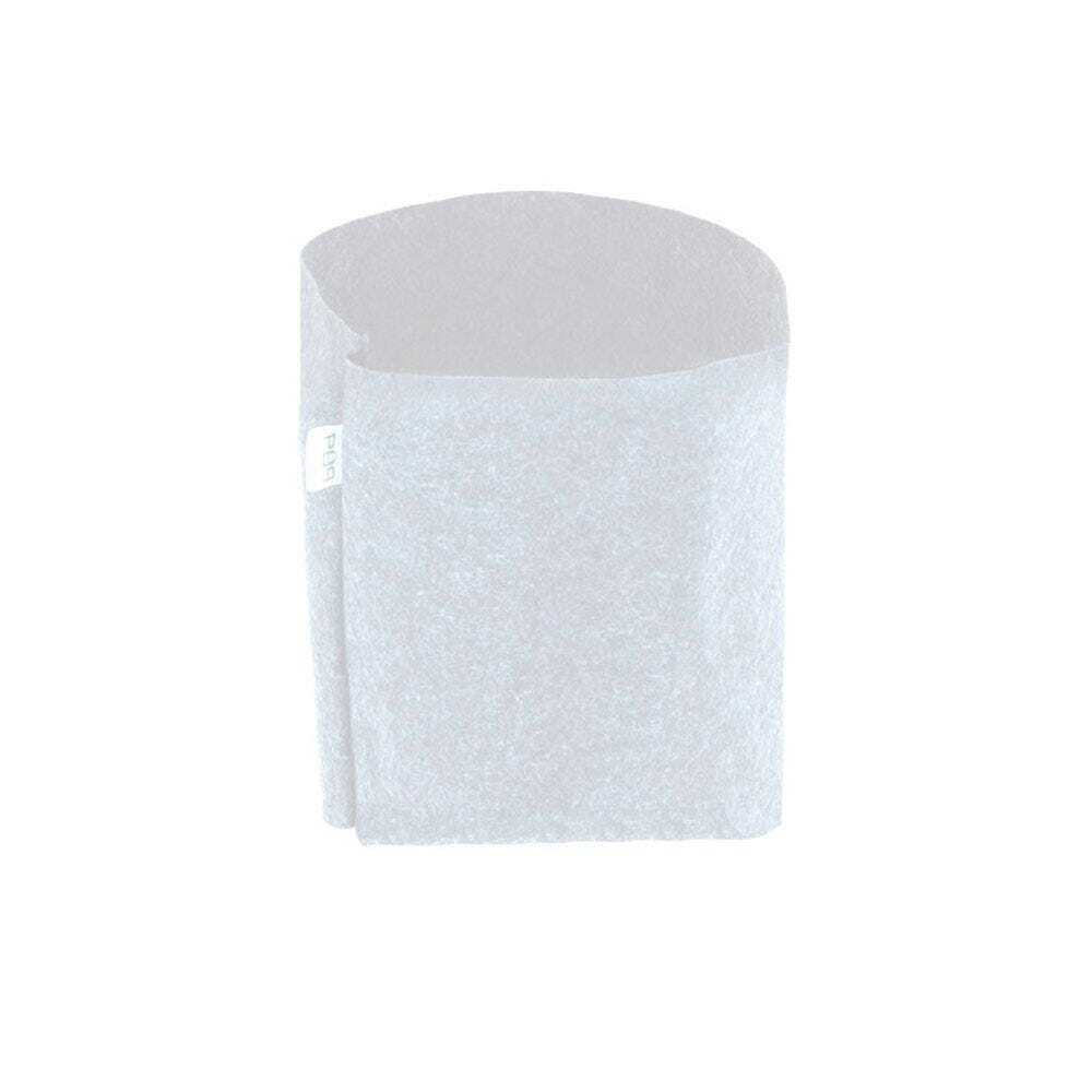 Root Tex Maceta Geotextil Cuadrada Blanca 5 GAL (19L)