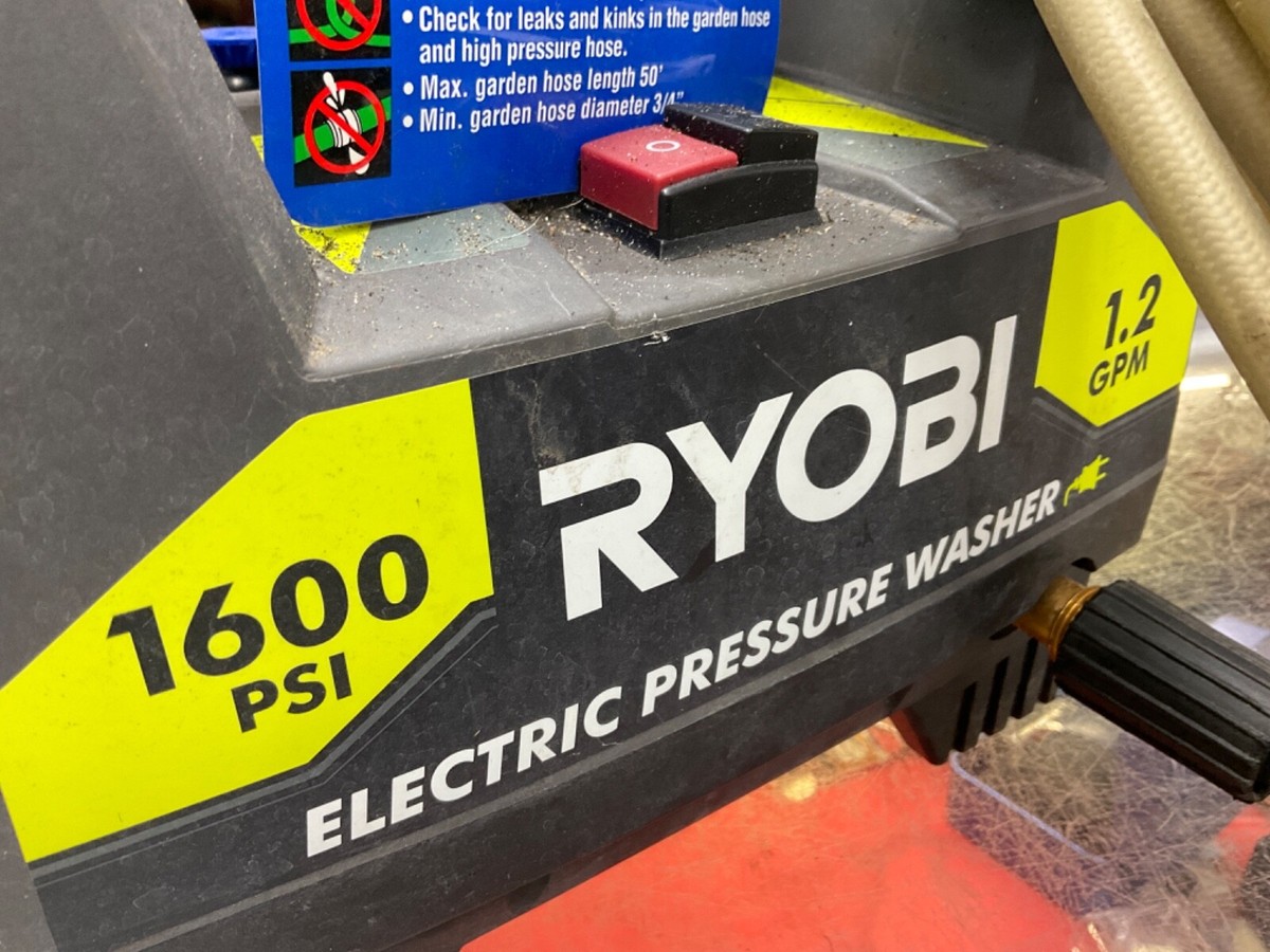 Ryobi RY141612 1600-PSI 1.2-GPM Electric Pressure Washer | eBay
