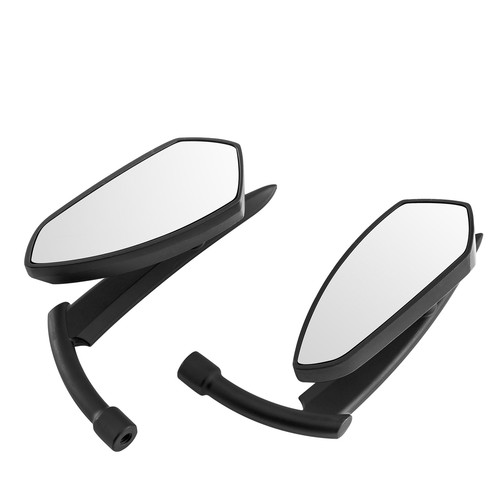 MOFUN Black Rear-View Side Mirrors For Harley TOURING Street Road Glide Special - Picture 9 of 10
