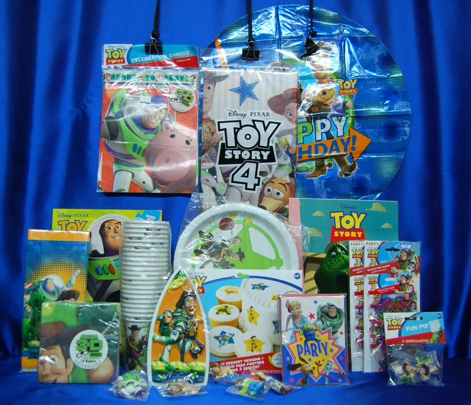 Toy Story Party # 22 Cup Plate Guardanapo Bandz Adesivo Convite Bolo Decalque Capa de Mesa - Imagem 2 de 4