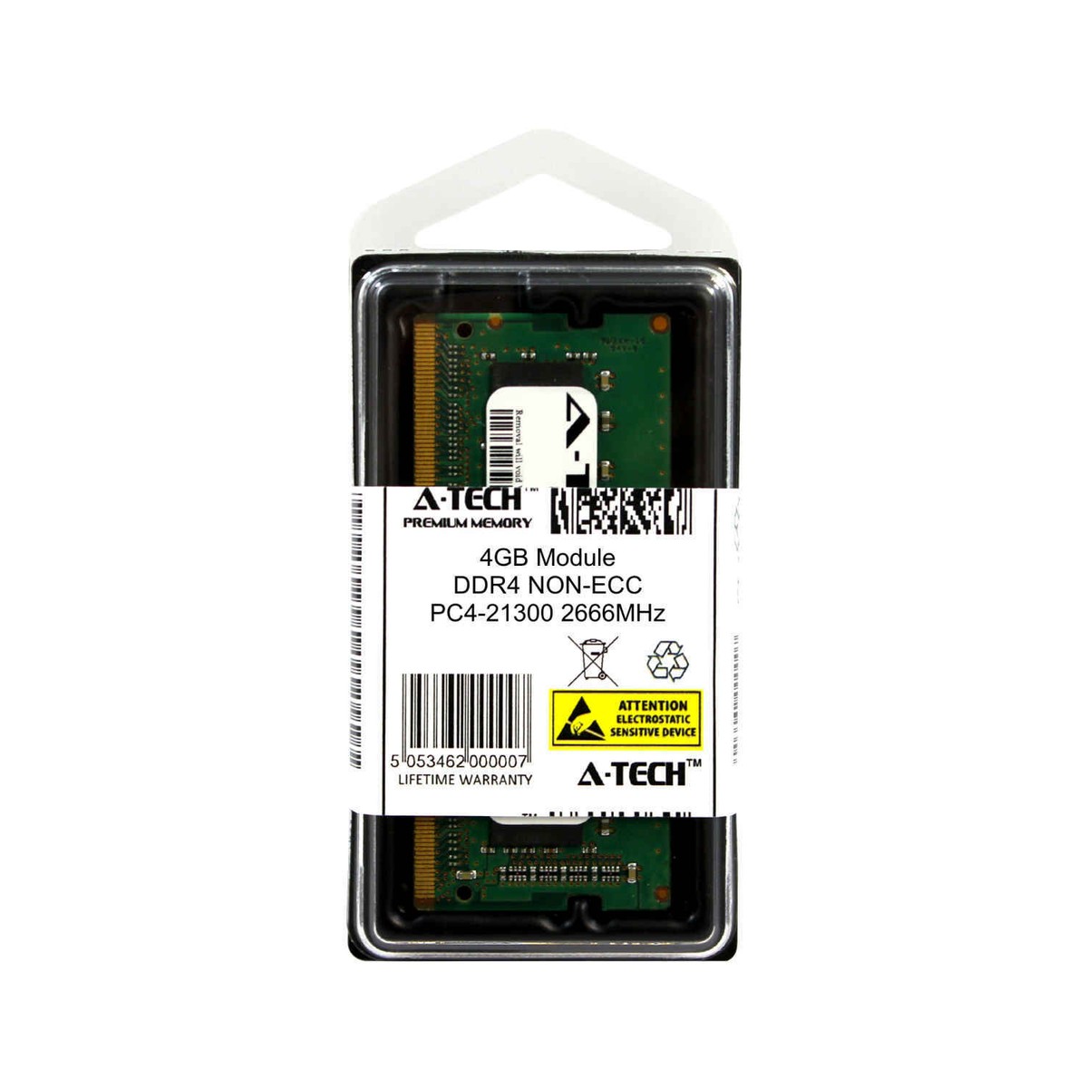 4GB DDR4 PC4-21300 SODIMM (Replacement for HP L10598-855) Laptop