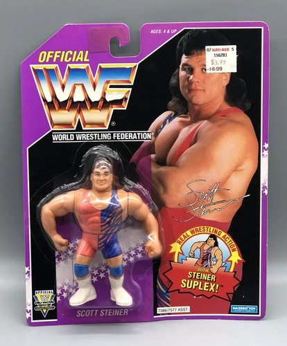 Vintage 1993 Purple Card Hasbro WWF WWE Wrestling ...
