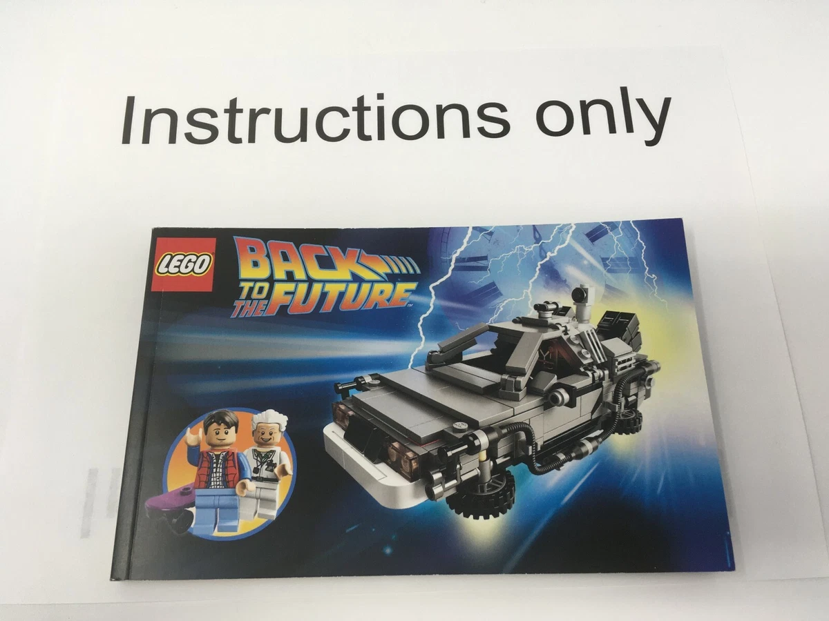 Lego delorean online ebay