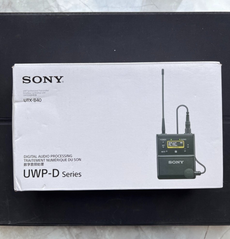 Sony UTX-B40 UHF Synthesized Transmitter UWP-D Series Digital