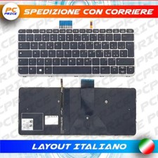TASTIERA HP ELITEBOOK FOLIO 1020 1030 G1 FRAME SILVER RETROILLUMINATA